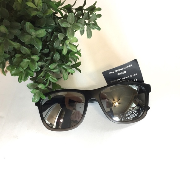 Oscar de la Renta Other - NWT OSCAR DE LA RENTA Men’s Matte Black Sunglasses